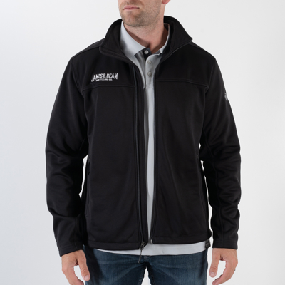 Northface Jacket Product Image on gray background