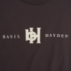 Brown Logo Tee Front Image on white background