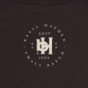 Brown Logo Tee Front Image on white background