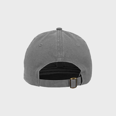 Unstructured Grey Hat Front Image on gray background