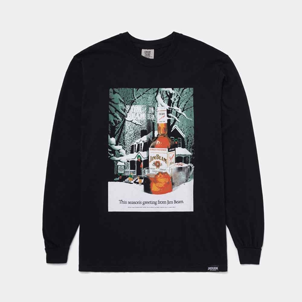 front view JB holiday heritage long-sleeve tee