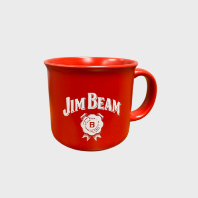 Jim Beam Holiday Mug front