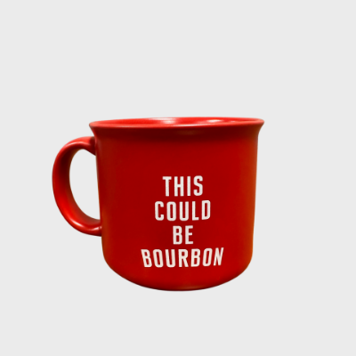 Jim Beam Holiday Mug front