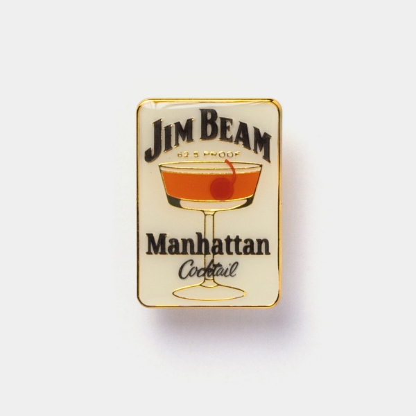 Jim Beam Manhattan Pin front