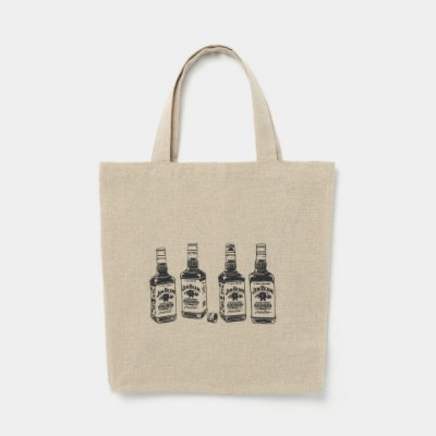 Image of a Tote JB Cotton Twill with a Jim Beam logo on it