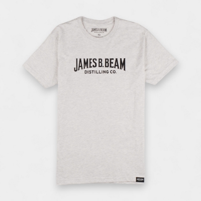 James B Beam t-shirt with logo on front
