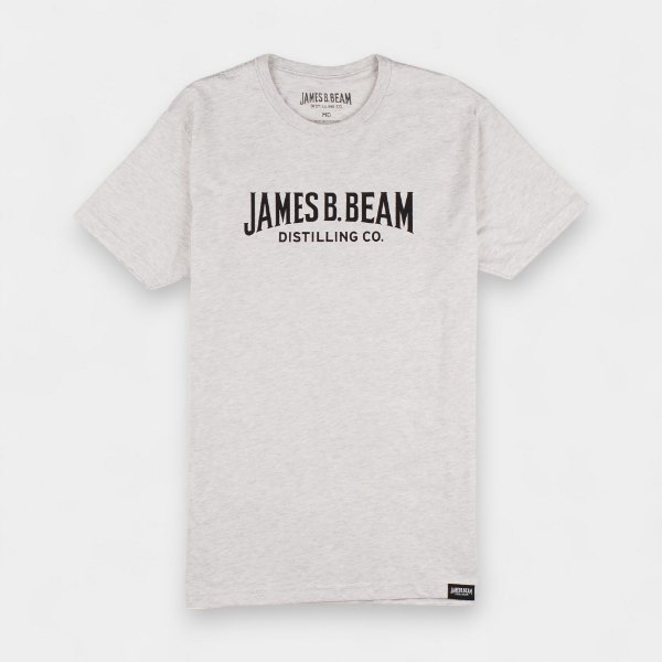 James B Beam t-shirt with logo on front