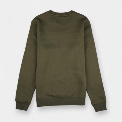 Knob Creek crewneck with image of a rackhouse on the front