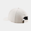 back view of Jim Beam light beige performance hat
