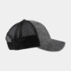 Baker's washed black denim trucker hat