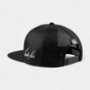 Little Book black high-profile, 6-panel trucker hat