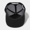 Little Book black high-profile, 6-panel trucker hat