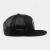 Little Book black high-profile, 6-panel trucker hat