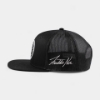Little Book black high-profile, 6-panel trucker hat