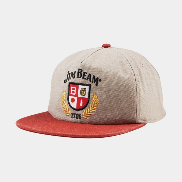 Jim Beam Shield Hat Angled Front Left