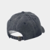 James B. Beam Washed Black Hat back view with adjustable buckle strap Meta Title