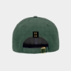 Knob Creek Green Patch Cap back view with KY US detail and adjustable buckle strap