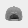 Back of Booker's Grey Cap with Booker's Rye script, perforated panels, and adjustable snapback