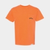 Old Grand-Dad orange pocket T-shirt with small logo on chest pocket