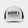 Front view of Baker's Black & Cream Truck Hat